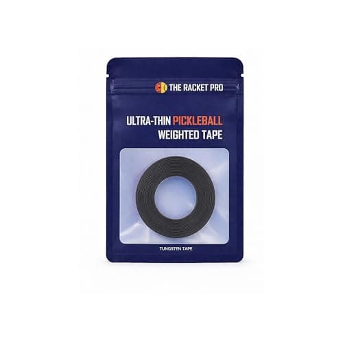 The Racket Pro Weighted Tungsten Tape (1g/inch) pickleball weights